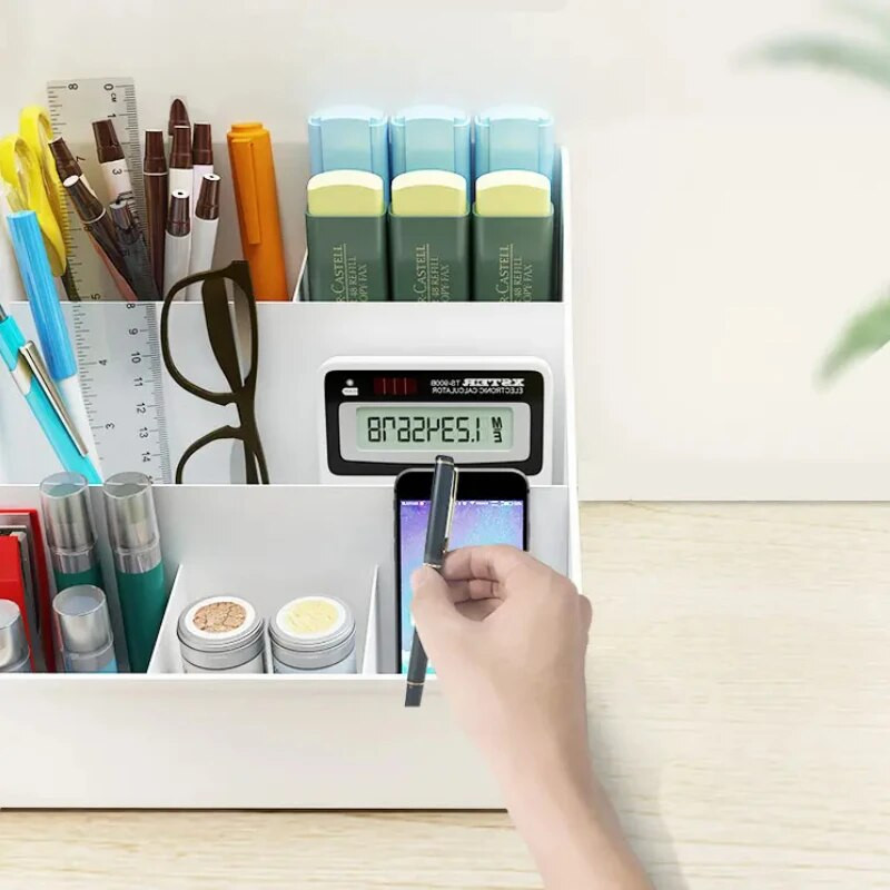 Lauatarvikud Kontorilaua abivahend Kirjatarbed Ühiselamu pintslialus pastakatele Abimees lauaarvuti meigihoidik