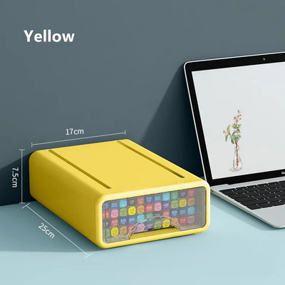 Laua hoiusahtlid Korraldaja Dokumendikarp Kosmeetika Töölaua hoiukarp Kodukontori kirjatarbed Virnastatav