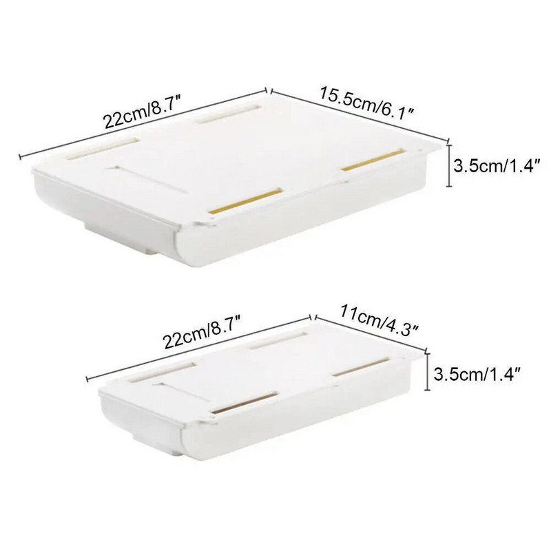 Kreativni stol, skrivena kutija za pohranu, samoljepljiva ladica ispod stola, organizator za pohranu pisaćih materijala, ladica za olovke, uredski kućni pribor