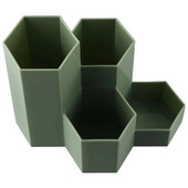 Plastics Πολλαπλών λειτουργιών οργάνωσης γραφείου Νέο Green Cover χαριτωμένο θήκη για στυλό Organizer Office