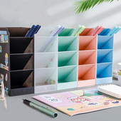 Laua hoiustamispliiatsihoidja pliiatsihoidja sisestus, tüüp 5 lahtrit värvitabel Korralik mahuti ümbris korraldaja A7466