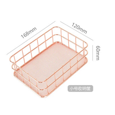 Pildspalvu turētājs Dzelzs glabāšanas grozs Rožu zelta glabāšanas grozs Rotaslietas Dažādi Augļu glabāšanas grozs Japāņu metāla glabāšanas galds