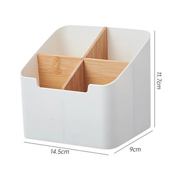 Τηλεχειριστήριο Storage Box Practical Tissue Box Home Αποθήκευση καλλυντικών Box Office Desk Storage Rack Θήκη για στυλό Βάση επιφάνειας εργασίας