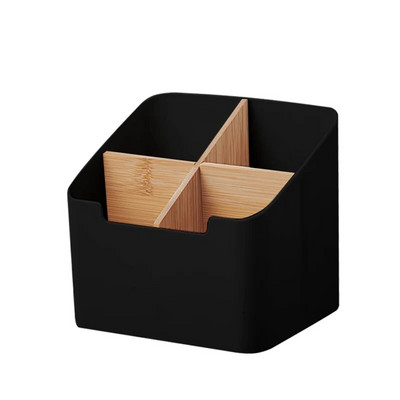 Kaugjuhtimispuldi hoiukarp Praktiline salvrätikukarp Kodu kosmeetikahoidla Box Office Laud Hoiuhoidja pliiatsihoidja lauaarvuti kronstein