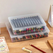 Kaasaskantav lauaarvuti korraldaja läbipaistev kontoritarbed kirjatarvete ümbris Mark pliiatsikarp Pliiatsikarp hoiukarp