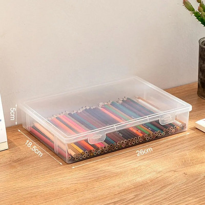 Kaasaskantav lauaarvuti korraldaja läbipaistev kontoritarbed kirjatarvete ümbris Mark pliiatsikarp Pliiatsikarp hoiukarp