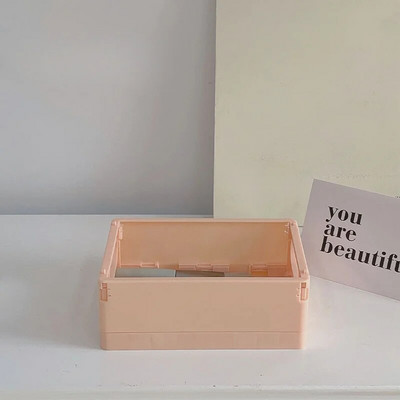 Lauaarvuti hoiustamiskorvid Korvid Kirjatarvete hoidik Tüdrukutele virnastatav hoiukarp koos käepidemega Kontori kodu töölaua tarvikud