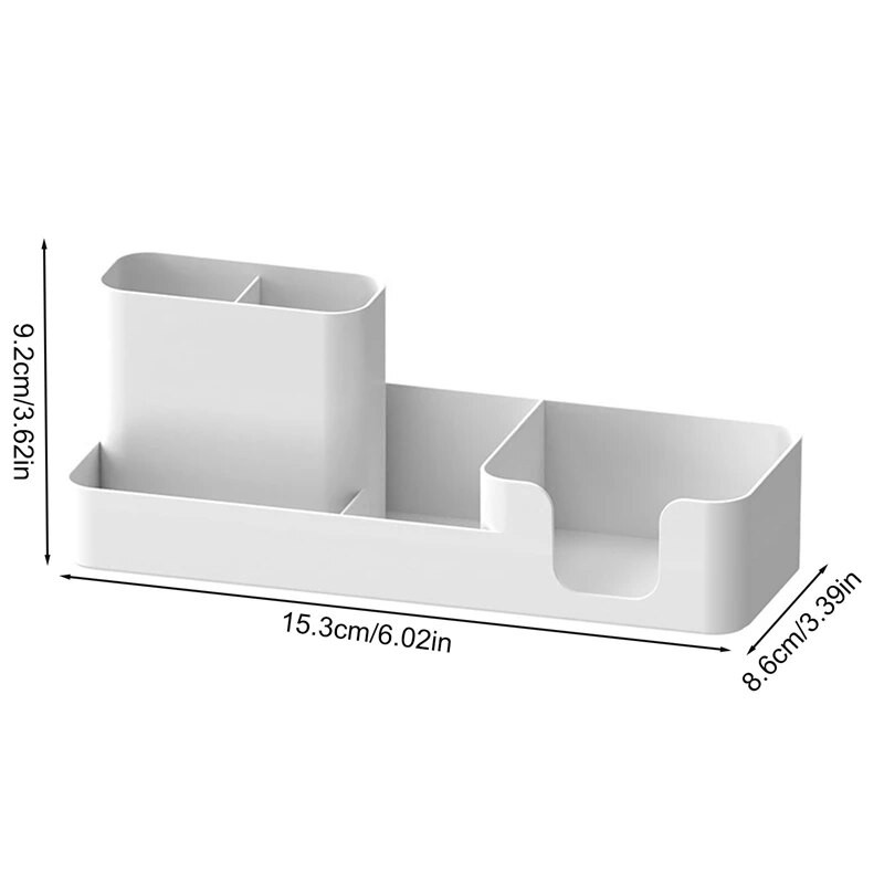 Uudsed suure mahutavusega lauatarvikud pliiatsihoidja 5 vööga pliiatsihoidik Lauaarvuti organiseerija Koolikontori kirjatarbed