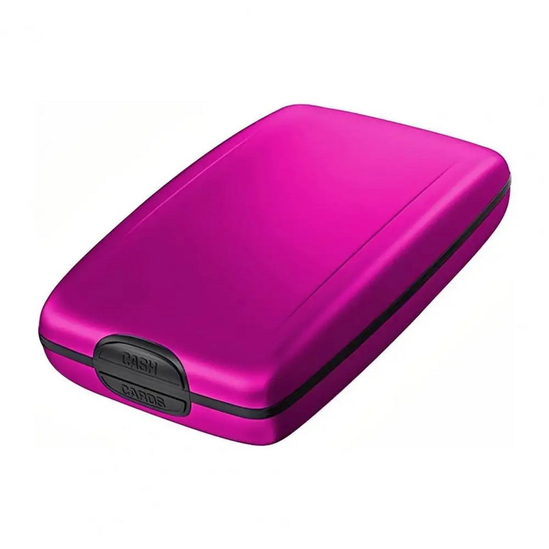 Kartes korpuss Putekļu necaurlaidīgs ūdensnecaurlaidīgs mini lielas ietilpības pretaizdzīšanas alumīnija sakausējuma kabatas kredītkaršu turētājs āra lietošanai