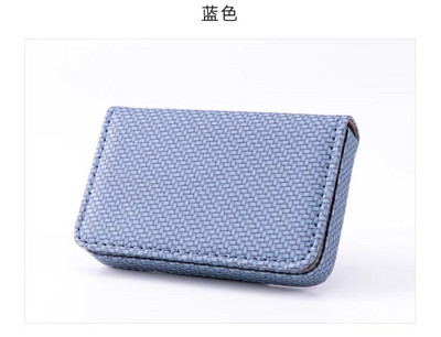 Jaunums augstas kvalitātes PU ādas + nerūsējošā tērauda vīriešu kredītkaršu turētāji sievietēm metāla bankas karšu kastes vizītkaršu turētāji