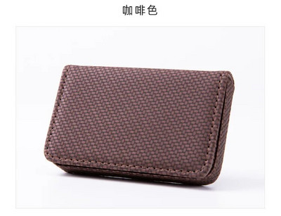 Jaunums augstas kvalitātes PU ādas + nerūsējošā tērauda vīriešu kredītkaršu turētāji sievietēm metāla bankas karšu kastes vizītkaršu turētāji