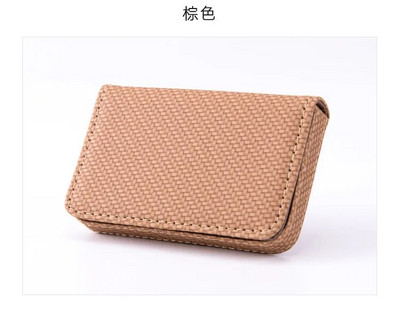 Jaunums augstas kvalitātes PU ādas + nerūsējošā tērauda vīriešu kredītkaršu turētāji sievietēm metāla bankas karšu kastes vizītkaršu turētāji