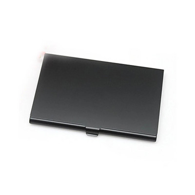 Creative alumiiniumsulamist hoidiku karbi kate Krediit-visiitkaardiümbris Metallkarbi kate Krediitkaardi meeste hoidja vabaaja kaardi metallist rahakott