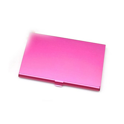 Creative alumiiniumsulamist hoidiku karbi kate Krediit-visiitkaardiümbris Metallkarbi kate Krediitkaardi meeste hoidja vabaaja kaardi metallist rahakott