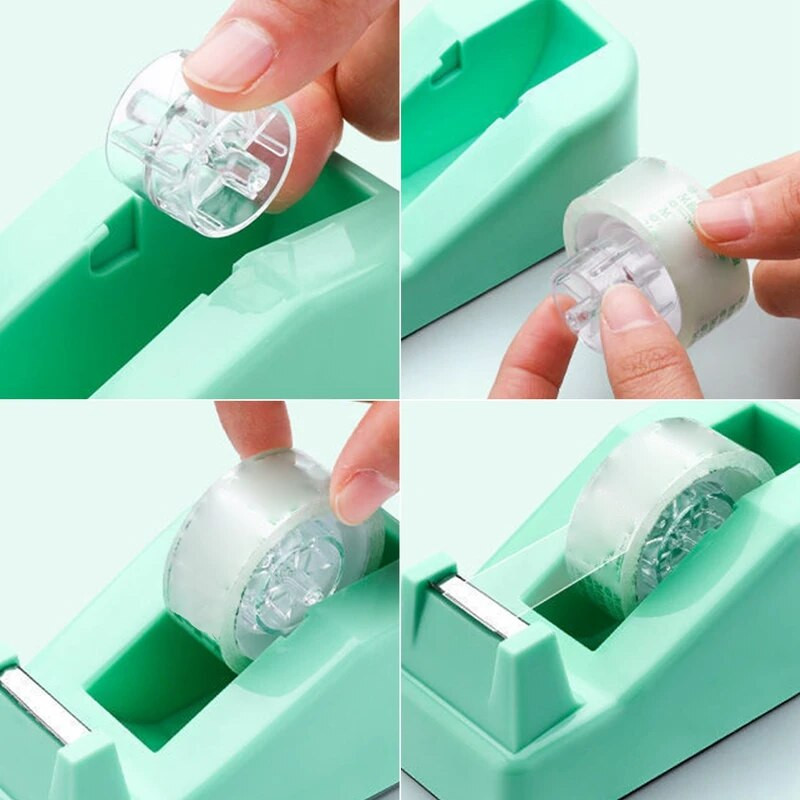 Darbvirsmas lentes dozators, kas ir atkārtoti uzpildāms līmlentu izgatavošanai un iesaiņošanai DIY Mājas birojs Skolas veikals Kancelejas preces