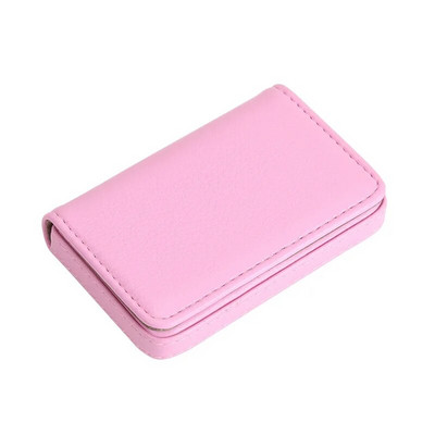PU-nahast magnetiline visiitkaardiümbris, kaasaskantav krediitkaarditasku, suure mahutavusega visiitkaardihoidja naistele meestele kontorisse