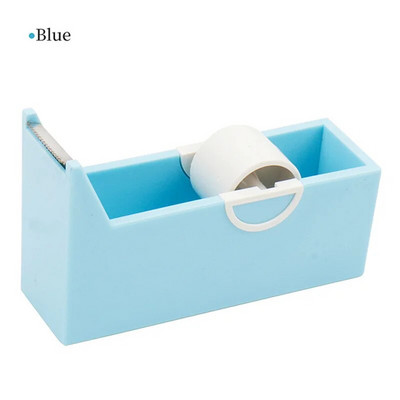 Plastmasas līmlentes lentes turētājs lentes dozators lentes griezējs skolas kancelejas preces biroja piederumi piederumi iepakošanas rīki