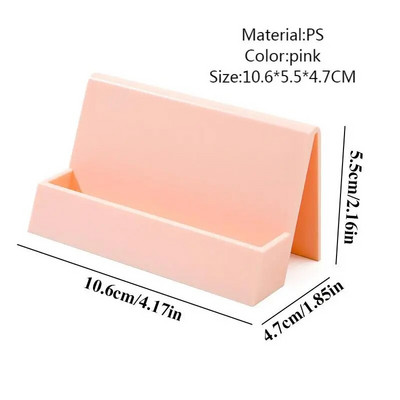 Μεταλλική βάση κάρτας Επαγγελματική κάρτα Βάση προβολής Επιτραπέζια βάση ανάγνωσης οθόνης Βάση κινητού τηλεφώνου Διακοσμητική επιφάνεια εργασίας