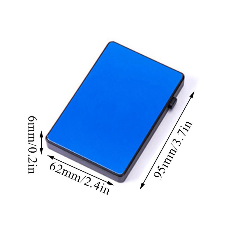 Plonas iššokantis ID RFID kortelių laikiklis, skirtas vyrui, plona vyriška kortelių piniginė RFID nuo vagystės, aliuminio kūrybingas kreditinės kortelės dėklas moterims, vyrams