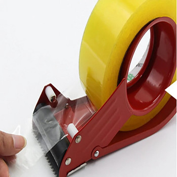 1Pcs Sealing Packer Tape Dispenser 48mm Roller Tape Cutter Στεγανοποιητική θήκη ταινίας Μηχάνημα Express Packing Tool Αξεσουάρ γραφείου