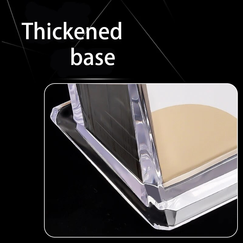 1 gab. Caurspīdīgs rakstāmgalda plaukts, kaste Uzglabāšanas displeja statīvs akrila plastmasas caurspīdīgs darbvirsmas vizītkaršu turētājs 11x4,5x5cm