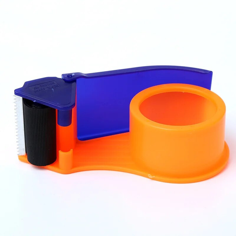 Lentes dozators plastmasas blīvējuma iepakotājs iepakojums 48 MM platuma rullīšu lentes griezējs blīvēšanas lentes turētāja manuālā iepakošanas mašīna