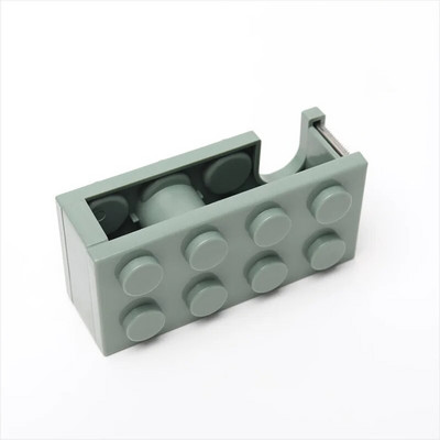 Radošs papīra lentes griezējs Biroja celtniecības bloka formas kancelejas piederumi Maskēšanas lentes turētāja dozators mazgāšanas lentes uzglabāšana biroja rīki