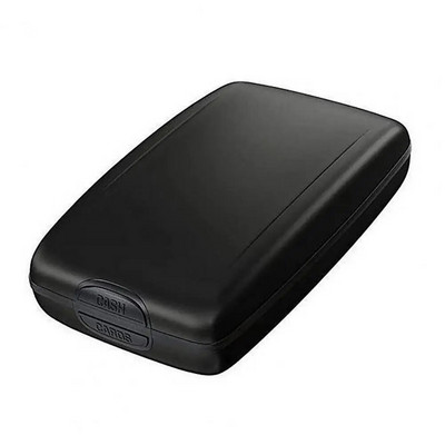 Kaardiümbris Uus mitteskaneeriv metallist rahakott rahaklambriga kaitsev alumiiniumsulamist tasku ID krediitkaardihoidja mündikott rahakott