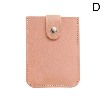 Õhuke väljatõmmatava PU-nahast kaasaskantavad mitme kaardi kotihoidjad Naine Mees Gradient visiitkaardi rahakott pangakaartide jaoks