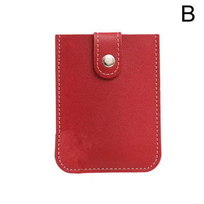 Õhuke väljatõmmatava PU-nahast kaasaskantavad mitme kaardi kotihoidjad Naine Mees Gradient visiitkaardi rahakott pangakaartide jaoks