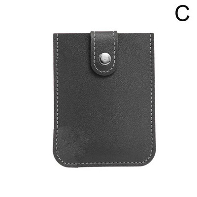 Õhuke väljatõmmatava PU-nahast kaasaskantavad mitme kaardi kotihoidjad Naine Mees Gradient visiitkaardi rahakott pangakaartide jaoks