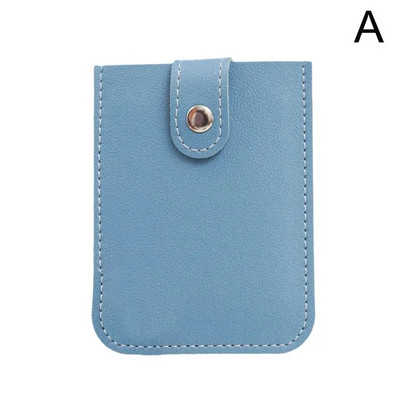 Õhuke väljatõmmatava PU-nahast kaasaskantavad mitme kaardi kotihoidjad Naine Mees Gradient visiitkaardi rahakott pangakaartide jaoks