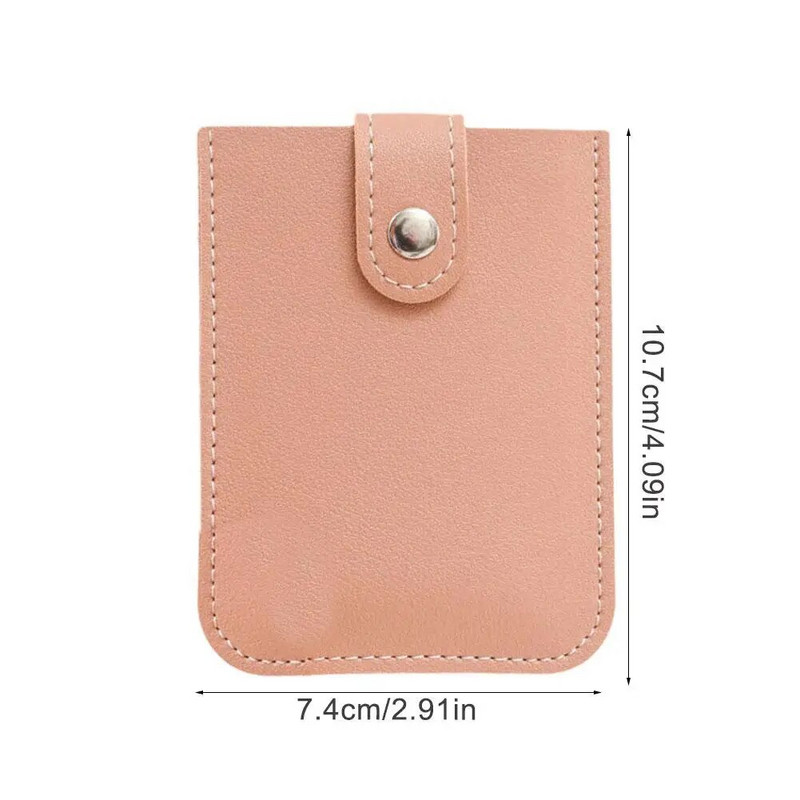 Õhuke väljatõmmatava PU-nahast kaasaskantavad mitme kaardi kotihoidjad Naine Mees Gradient visiitkaardi rahakott pangakaartide jaoks