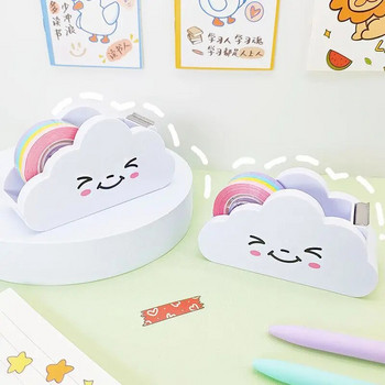 1 τμχ Cute Cloud Masking Tape Sticker Cutter Washi Tape Storage Organizer Cutter Tape Office Dispenser Αναλώσιμα γραφείου