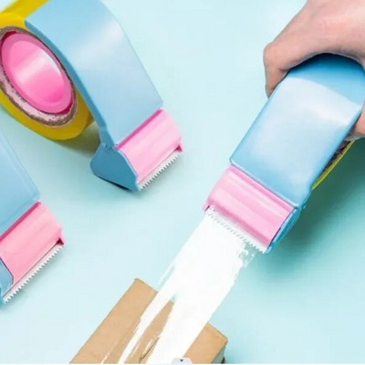 1 vnt mielas debesis maskuojančios juostos lipdukų pjaustytuvas Washi juostos laikymo laikiklis pjaustytuvas biuro juostos dozatorius biuro reikmenys