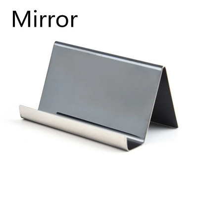 Metāla vizītkartes nosaukuma atzīme Displeja statīvs Displeja statīvs Galda galda organizators Mobilā tālruņa turētājs konferenču telpas piederumi