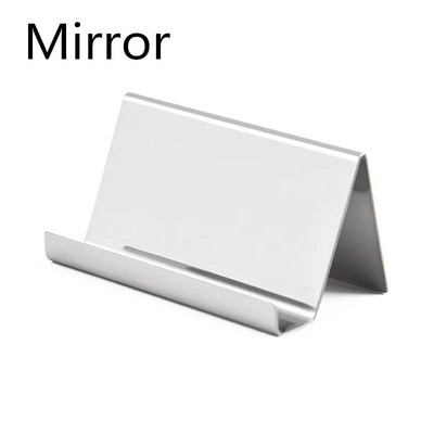 Metāla vizītkartes nosaukuma atzīme Displeja statīvs Displeja statīvs Galda galda organizators Mobilā tālruņa turētājs konferenču telpas piederumi