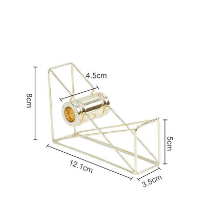 Ziemeļvalstu stila kancelejas preces metāla materiāls maskēšanas lentes griezējs Washi lentes uzglabāšanas organizators griezējs lentes dozators biroja piederumi