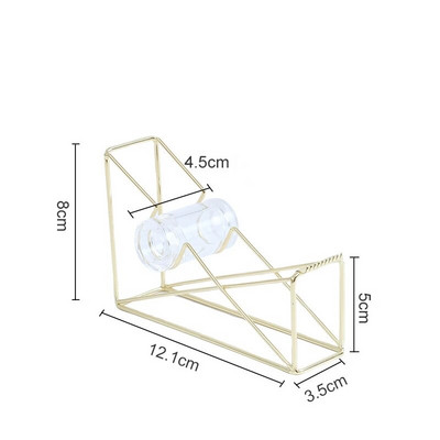 Ziemeļvalstu stila kancelejas preces metāla materiāls maskēšanas lentes griezējs Washi lentes uzglabāšanas organizators griezējs lentes dozators biroja piederumi