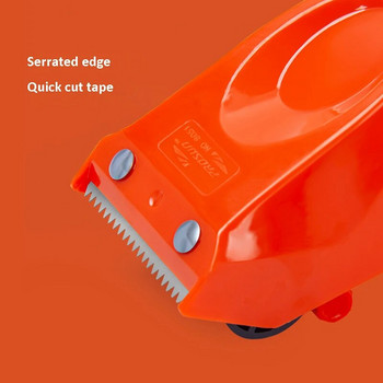 50 мм нож за тиксо Диспенсър Машина за запечатване на кутии Ръчно запечатващо устройство Балираща машина Издръжлива машина за рязане на уплътнител за кутии