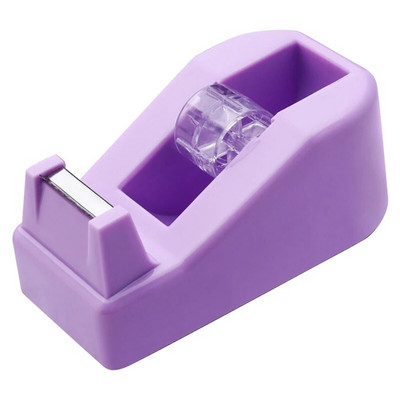 Μονόχρωμη Βασική πλαστική θήκη ταινίας Hand-free για 2 εκ. Επιτραπέζια ταινία Ταινία κοπής Gear Storage Organizer Αναλώσιμα γραφείου