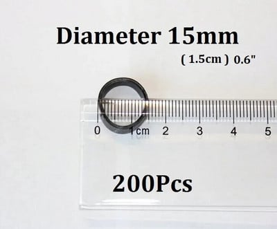 Melna rūpnieciskā gumijas lente, elastīga lieljaudas iesaiņojuma kaklasaites iepakojums, kuru izvēlaties izmēru un daudzumu