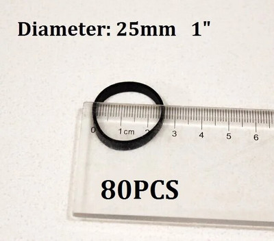 Melna rūpnieciskā gumijas lente, elastīga lieljaudas iesaiņojuma kaklasaites iepakojums, kuru izvēlaties izmēru un daudzumu