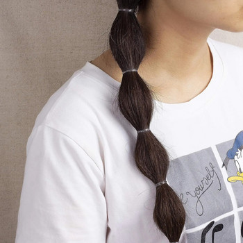 1000 τμχ Small Clear Hair Mini Elastic bands Elastic Hair Ties Λαστιχάκια για κορίτσια Γυναίκες Βρεφικά κατοικίδια Μικρά κατοικίδια Πλεξούδες Αλογοουρά