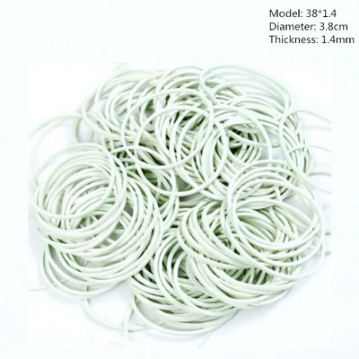 100 gab gumijas lentes, elastīgās lentes, biroja gumijas gredzens, spēcīgs, izstiepjams mājas skolas biroja organizatora piederumiem 38x1,4 mm