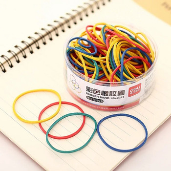 Χρωματιστό ελαστικό λάστιχο χάρτινοι λογαριασμοί Money Hair Loop Ζώνες δαχτυλιδιών για προμήθειες γραφείου