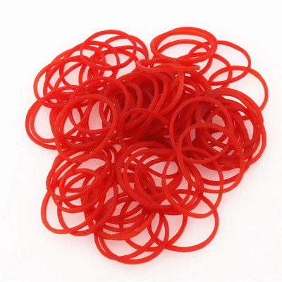 Висококачествени 905 червени гумени ленти Еластични въжета Ленти Лепила Офис Студенти Училищни канцеларски материали