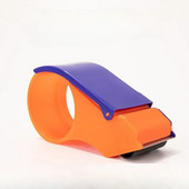 5xm/6cm lentes dozators Organe zilas krāsas rokas lielas lentes dozators Worker Express kastes iepakojuma kastes aizzīmogošanas instrumentiem