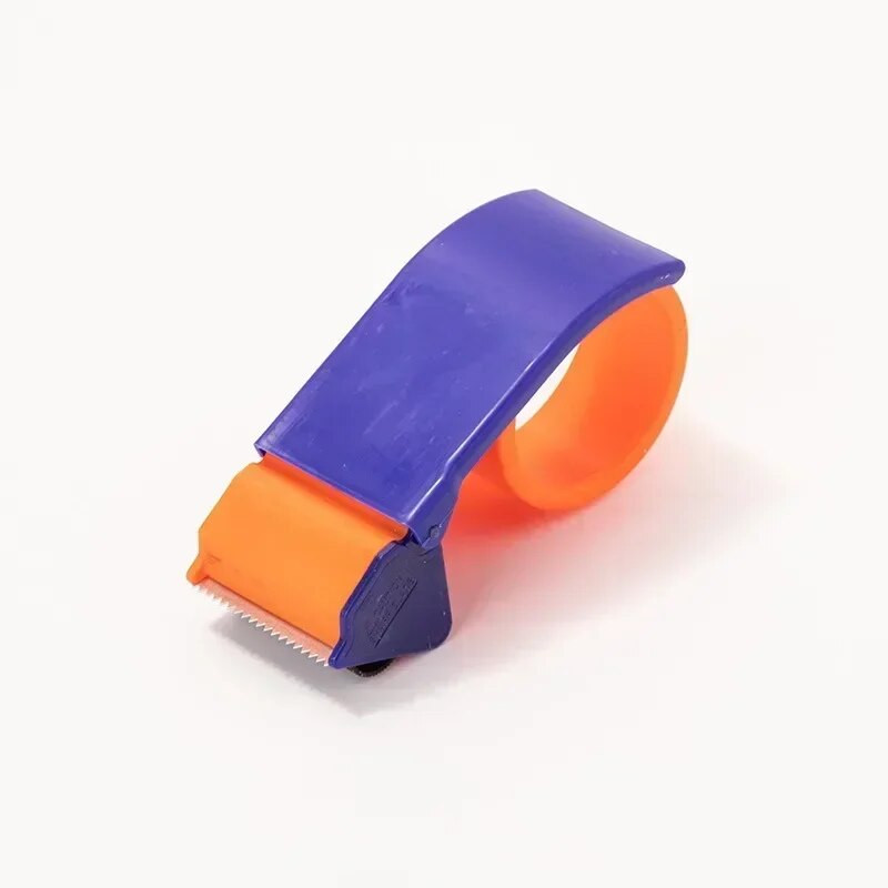 5xm/6cm lentes dozators Organe zilas krāsas rokas lielas lentes dozators Worker Express kastes iepakojuma kastes aizzīmogošanas instrumentiem