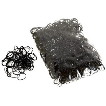1000 бр. 20 мм мини ластик прозрачен ластик за коса въже училище офис аксесоари за дома инструменти за оформяне на коса ластици